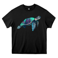 Black turtle Heavy Core Tee - RanaPortraitStore