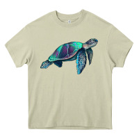 Mossy turtle Heavy Core Tee - RanaPortraitStore