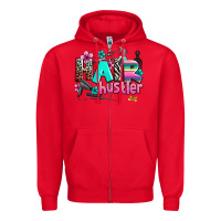 Red hair hustler Zipper Hoodie - AdoDesignShop