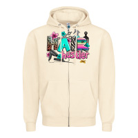 Sandshell hair hustler Zipper Hoodie - AdoDesignShop