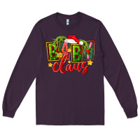 Plum christmas baby claus Long Sleeve Tee - FaDigitalArtStudio