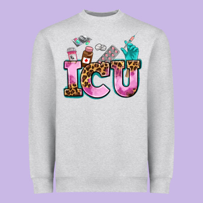 Icu Heavyweight Sweatshirt Designed By Adodesignshop