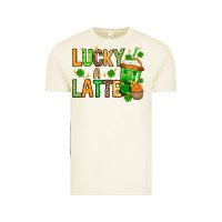 St. Patrick's Lucky A Latte Vintage Tee | Teevron