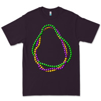 Plum mardi gras beads Premium Tee - CowGirlArtShop