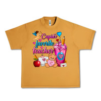 Peanut Butter Cupid's Favorite Teacher Valentine's Day Frappe Urban Heavy Tee - FaDigitalArtStudio