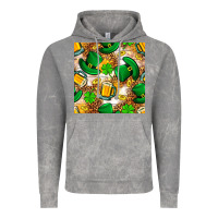 Cloud Rock St. Patricks day hat digital paper Vintage Hoodie - BundleAndBundleShop