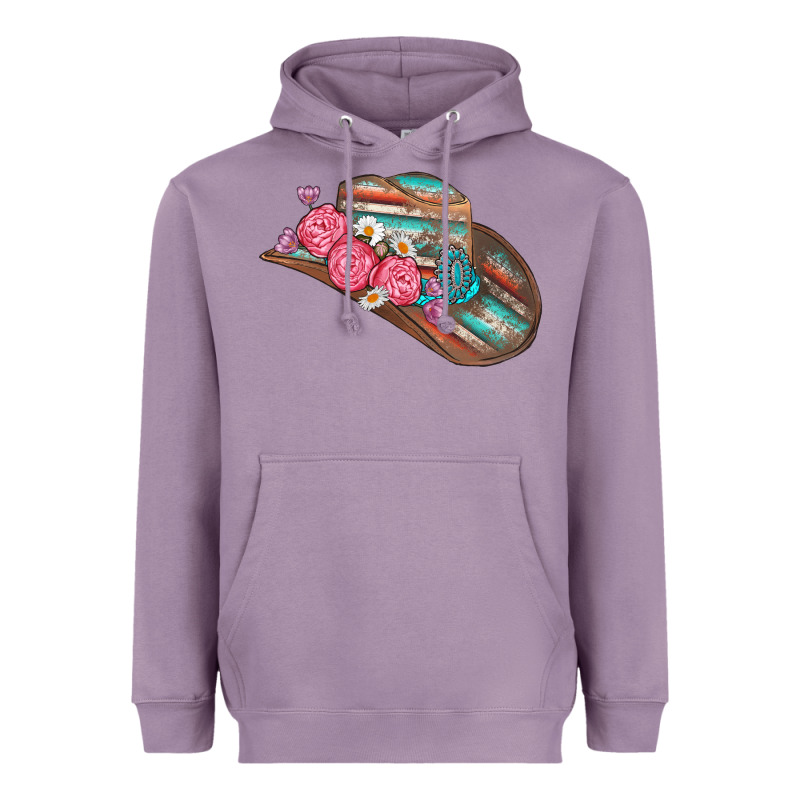 Cowboy Hat Heavyweight Hoodie by AdoDesignShop | Teevron