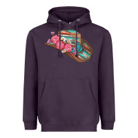 Plum cowboy hat Heavyweight Hoodie - AdoDesignShop
