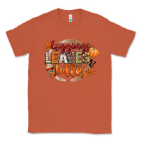 Copper leaves and lattes Classic Tee - CowGirlArtShop
