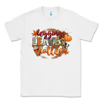 White leaves and lattes Classic Tee - CowGirlArtShop