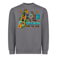 Storm the lord is my strength and my song guitar with su Heavyweight Sweatshirt - AdoDesignShop