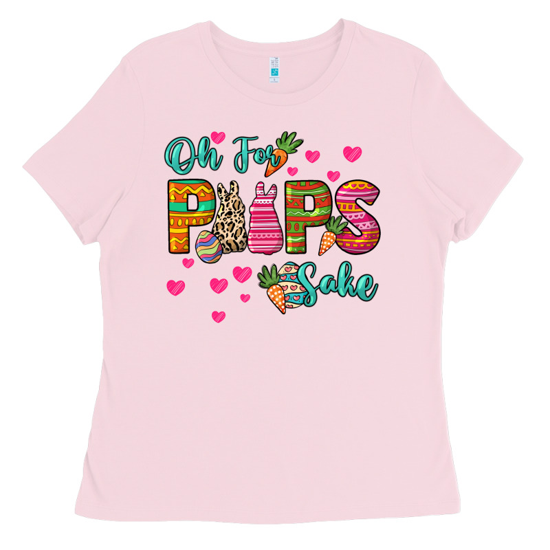 Oh For Peeps Sake Easter Day Ladies Tee by HowdyJamesFarm | Teevron