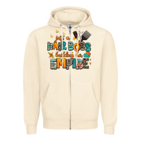 Sandshell just a nail boss building her empire Zipper Hoodie - AdoDesignShop