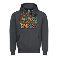 Smoke just a nail boss building her empire Zipper Hoodie - AdoDesignShop