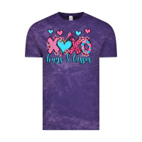 Cloud Purple xoxo hugs and kisses olivia Vintage Tee - OliviaCreatesArt