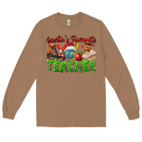 Toasted Coconut Santa's Favorite Teacher Long Sleeve Tee - FaDigitalArtStudio
