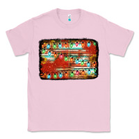 Bubblegum Pink christmas serape sunflower background Classic Tee - Jasminsmagicworld