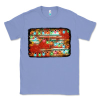 Colony Blue christmas serape sunflower background Classic Tee - Jasminsmagicworld