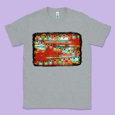 Christmas Serape Sunflower Background Classic Tee Designed By Jasminsmagicworld
