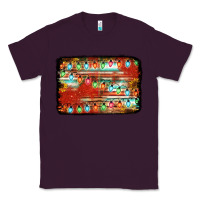Plum christmas serape sunflower background Classic Tee - Jasminsmagicworld