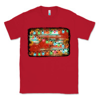 Red christmas serape sunflower background Classic Tee - Jasminsmagicworld