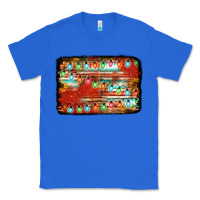 True Royal christmas serape sunflower background Classic Tee - Jasminsmagicworld