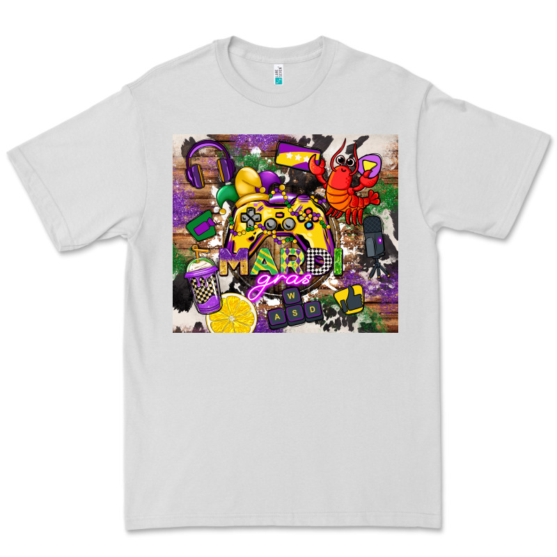 Mardi Gras Gamer Premium Tee by CowGirlArtShop | Teevron