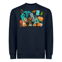 Navy fall and nurse elements medical assistant Heavyweight Sweatshirt - AdoDesignShop