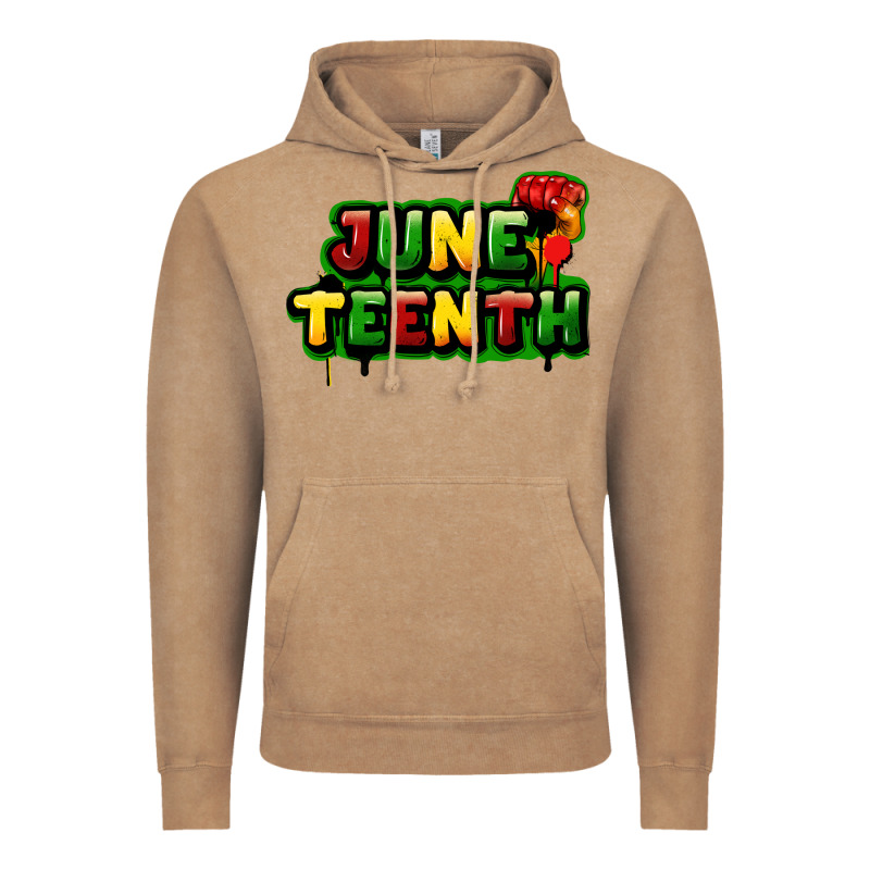 Juneteenth Vintage Hoodie by FaDigitalArtStudio | Teevron