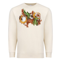 Sandshell horseshoe cowhide cactus patch Premium Sweatshirt - AdoDesignShop