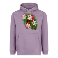 Lavender christmas patch Heavyweight Hoodie - AdoDesignShop