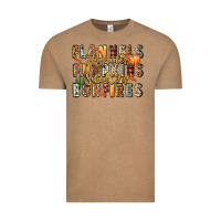 Vintage Coffee flannels hayrides pumpkins  bonfires Vintage Tee - FaDigitalArtStudio