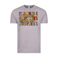 Flannels Hayrides Pumpkins  Bonfires Vintage Tee | Teevron
