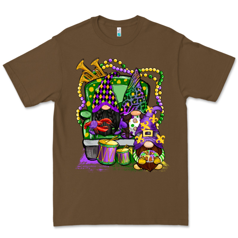 Mardi Gras Gnomies Truck Premium Tee by CowGirlArtShop | Teevron