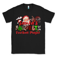 Black santas favorite  football player Classic Tee - CowGirlArtShop