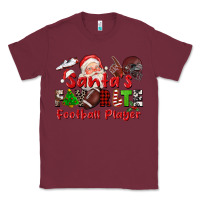 Burgundy santas favorite  football player Classic Tee - CowGirlArtShop