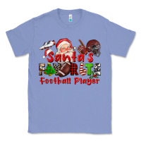 Colony Blue santas favorite  football player Classic Tee - CowGirlArtShop