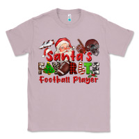 Lilac santas favorite  football player Classic Tee - CowGirlArtShop
