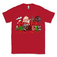 Red santas favorite  football player Classic Tee - CowGirlArtShop