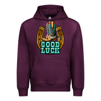 Mauve Wine good luck Urban Hoodie - JahusDesignShop