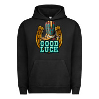 Pigment Black good luck Urban Hoodie - JahusDesignShop