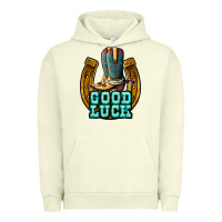 Pigment Pistachio good luck Urban Hoodie - JahusDesignShop