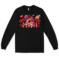 Black one loved mini Long Sleeve Tee - FaDigitalArtStudio