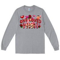 Heather Grey one loved mini Long Sleeve Tee - FaDigitalArtStudio
