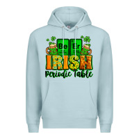 Blue Mist Beer Irish Periodic table St. Patrick's Premium Hoodie - LillyAllenDesigns