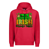 Cardinal Beer Irish Periodic table St. Patrick's Premium Hoodie - LillyAllenDesigns