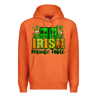 Carrot Beer Irish Periodic table St. Patrick's Premium Hoodie - LillyAllenDesigns