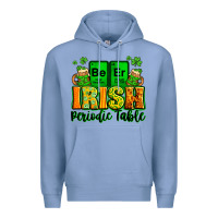 Colony Blue Beer Irish Periodic table St. Patrick's Premium Hoodie - LillyAllenDesigns