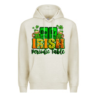 Oatmeal Heather Beer Irish Periodic table St. Patrick's Premium Hoodie - LillyAllenDesigns