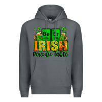 Rock Beer Irish Periodic table St. Patrick's Premium Hoodie - LillyAllenDesigns